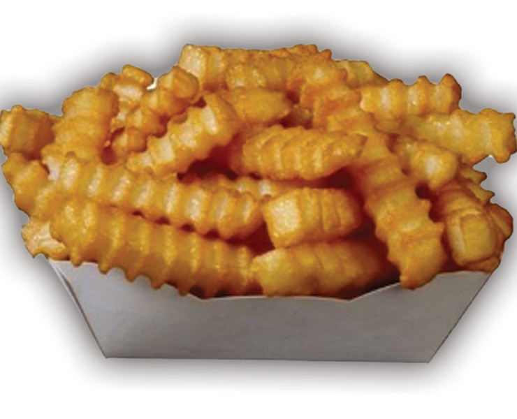 Crinkle Cut Fries - RockStar Hot Dogs